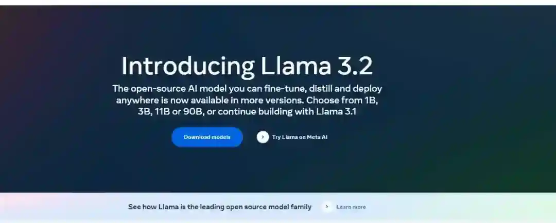 Llama 3.2 – Meta推出的中小型视觉语言模型和轻量级文本模型 Llama 3.2 – Meta推出的中小型视觉语言模型和轻量级文本模型
