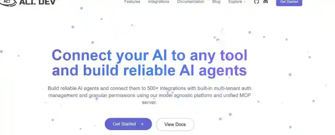 ACI.dev – 为AI智能体设计的开源MCP基础设施平台 ACI.dev – 为AI智能体设计的开源MCP基础设施平台