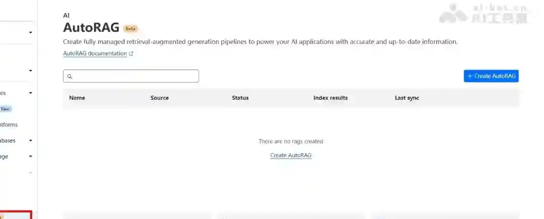 AutoRAG – Cloudflare 推出的全托管检索增强生成服务 AutoRAG – Cloudflare 推出的全托管检索增强生成服务