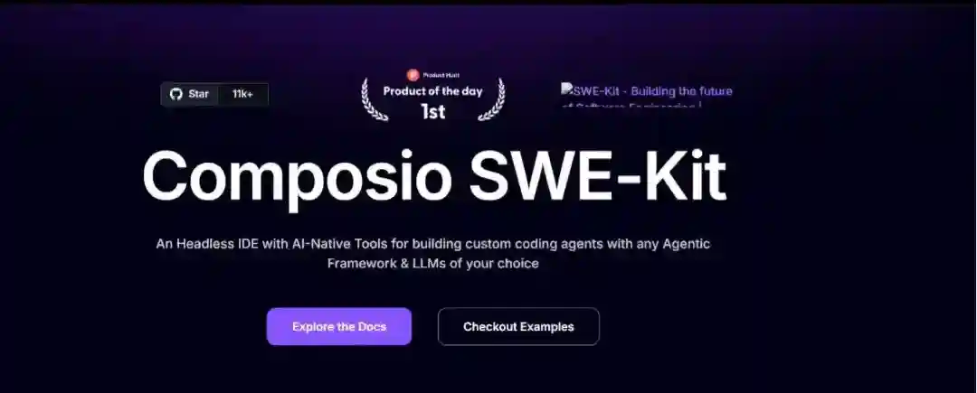 SWE-Kit – 构建自定义软件工程AI代理的开源框架 SWE-Kit – 构建自定义软件工程AI代理的开源框架