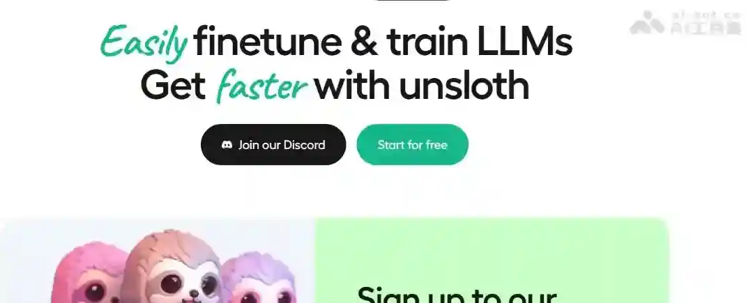 unsloth – 开源的大语言模型微调工具