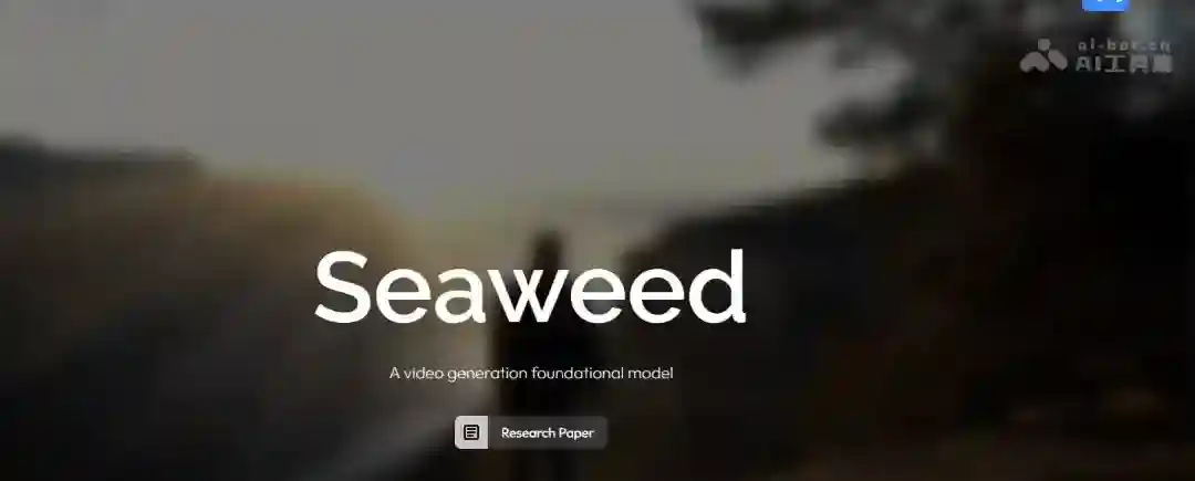 Seaweed-7B – 字节推出的视频生成模型 Seaweed-7B – 字节推出的视频生成模型
