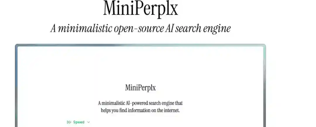 MiniPerplx – AI 搜索引擎,基于 Grok 2.0 模型 MiniPerplx – AI 搜索引擎,基于 Grok 2.0 模型