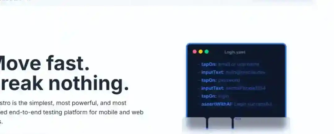 Maestro – 开源的端到端自动化测试框架 Maestro – 开源的端到端自动化测试框架